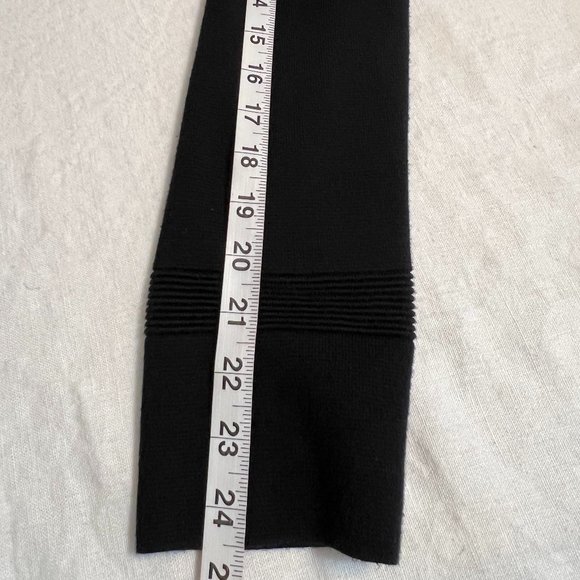 Chico's Women's Sweater Cardigan Single Button Black Rayon Blend Size Medium - Picture 8 of 8